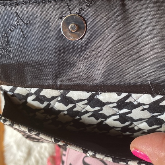 Womens houndstooth 3 ways small wallet bag, SO - Picture 8 of 12